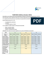 TARIFARIO ACMA Oct 2019 PDF