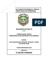 Rab Dan Gambar Jalan Lingkungan Saluandeang PDF