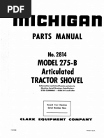 Parts Manual: 275-B Articulated Tractor Shovel