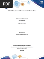 Ejercicio de Algebra Lineal