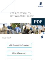 LTE Accessibility Opitimization Guide