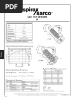 Filtro It Spirax Sarco PDF