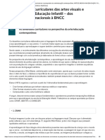 As Dimensões Curriculares Na Perspectiva Da Arte-Educação Contemporânea PDF