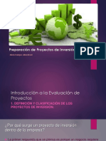 2.preparación y Evaluación de Proyectos de Inversión