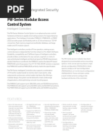 Datasheet - PW Series Modular Access Control System PDF