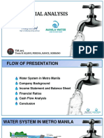 Financial Analysis of Manila Water and Maynilad