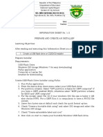 TLE ICT 10 - Prepare and Create An Installer - Activity Sheet