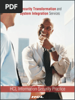 HCL Information Security Practice: Security Transformation System Integration