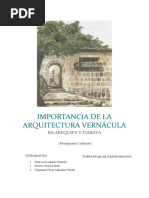 ARQUITECTURA Vernacula