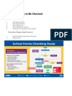 School Forms To Be Checked: Primary Document