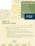 MATERI 7 - AKUNTANSI PENSIUN (Pengakuan, Pengukuran, Penyajian, Dan Pengungkapan) PSAK 24 & PSAK 18