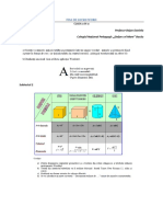 Tic - CLS A Ix-A - Fisa 1 Word PDF