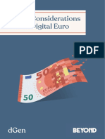 CBDC-Considerations For A Digital Euro