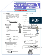 Ejercicios de Logaritmos para Quinto de Secundaria