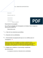 EVALUACION FINAL - DIRECCION DE PROYECTOS Camilo