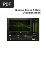 Izotope Ozone 5 Help Documentation