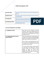 NAMP Data Migration SOP PDF