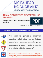 Dispositivos de Control de Transito