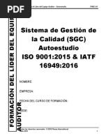 Self-Study IATF 16949 