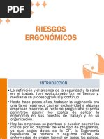 Riesgos Ergonómicos