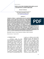 Solidification Analysis in Continuous Casting Process - Barman Tambunan