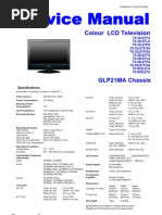 Panasonic LCD Pa La Fa Glp21ma SM