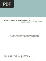 Land Title and Deeds: Case Digest