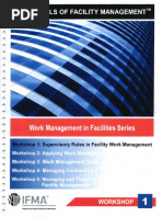 Workshop 1 Supervisory Roles in Facility Work Management