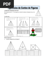 Ficha Ejercicios de Conteo de Figuras para Tercero de Primaria