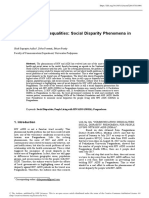 Communicating Inequalities: Social Disparity Phenomena in Health