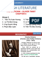 British Literature: The Criticism - Oliver Twist