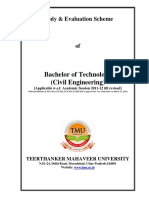 Bachelor of Technology (Civil Engineering) : Study &