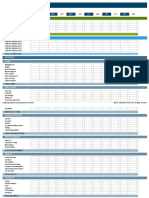 Personal Budget Spreadsheet