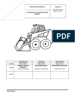 Procedimiento de Mini Cargador PTS