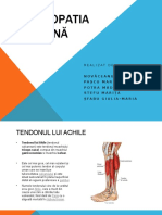 Tendinopatia Achiliană