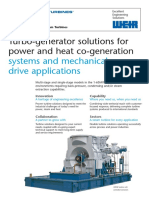 Turbo-Generator Solutions For Power and Heat Co-Generation: Systems and Mechanical Drive Applications