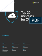 Microsoft CAS - Top 20 USe Cases - Sept2019 PDF