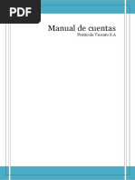 Manual de Cuentas Fruticola Viconto SA