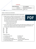 Inglês 1ºaula 1ºano - I