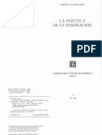 Bachelard, Gaston - La Poetica de La Ensoñacion PDF