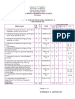 PT - Mathematics 3 - Q4 - V2