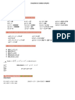 Lista de Exercícios (Potenciação)