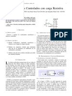 Rectificadores Controlador Carga Resistiva