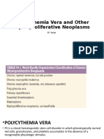 PCV and Myeloproliferative Illness