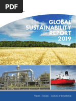 Global Sustainability 2019: Vision - Values - Culture of Excellence