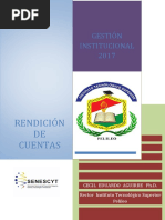 Informe de Rendición de Cuentas 2017