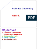 Coordinate Geometry: Class X