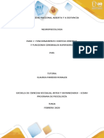 Paso 1 - Funcionamiento Corteza Cerebral y Funciones Cerebrales Superiores