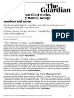 Bite-Sized - 50 Great Short Stories, Chosen by Hilary Mantel, George Saunders and More - Books - The Guardian PDF