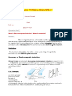 Applied Physics Assignment 1